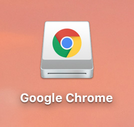 Mac版 Google Chrome をインストールしてみよう ほのぼのうさぎ ぶろぐろぐーっ